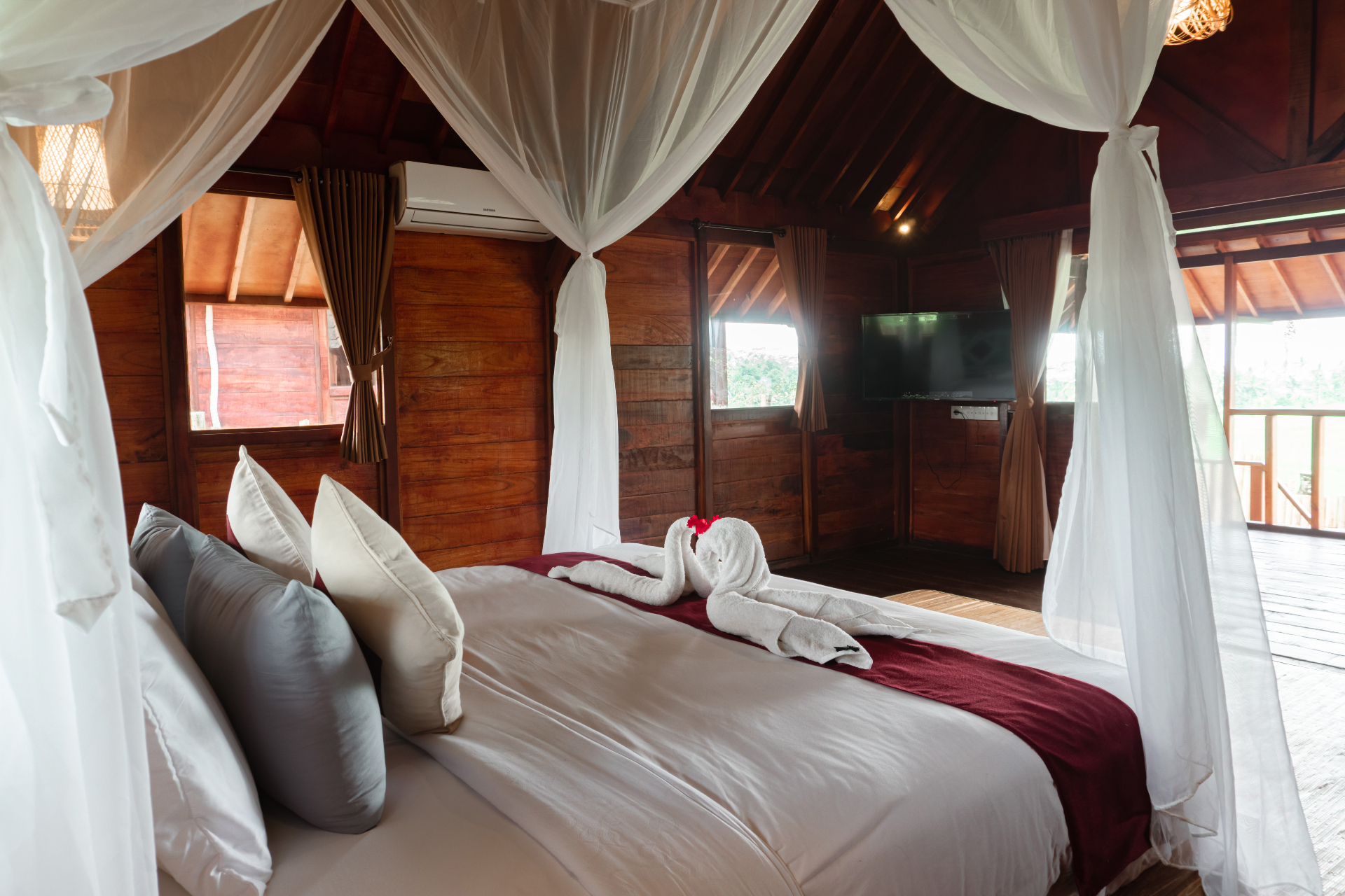 Deluxe Wooden Room — Room Interior