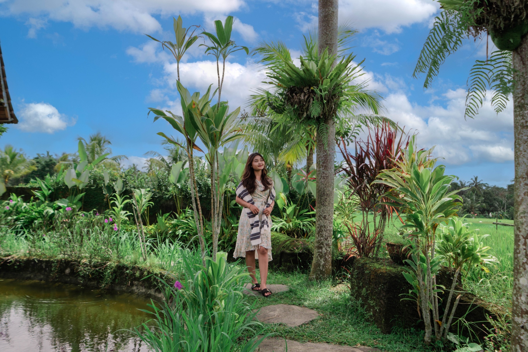 Lumbung Villa — Tropical Garden